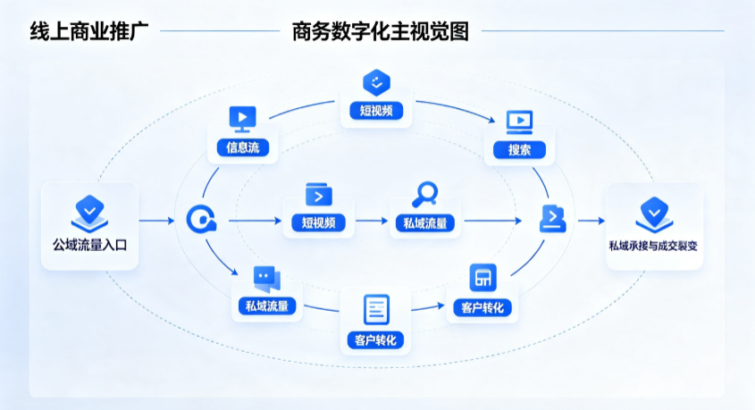 淳安县线上商业推广怎么做？全域流量闭环搭建与低成本转化实战指南